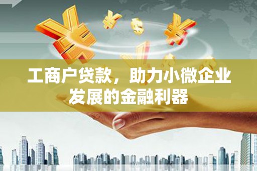 桦南工商户贷款，助力小微企业发展的金融利器