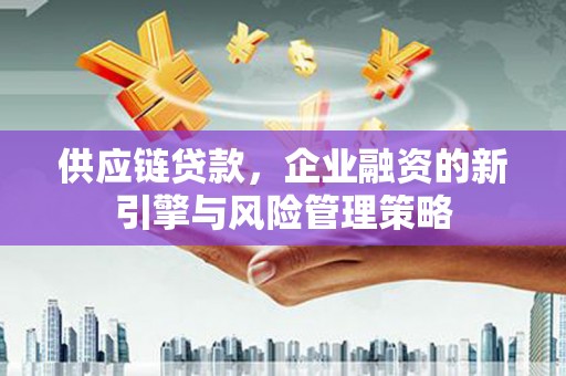 桦南供应链贷款，企业融资的新引擎与风险管理策略