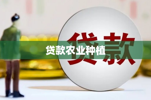 桦南贷款农业种植
