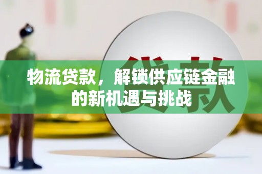 桦南物流贷款，解锁供应链金融的新机遇与挑战