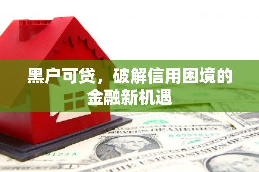 桦南黑户可贷，破解信用困境的金融新机遇