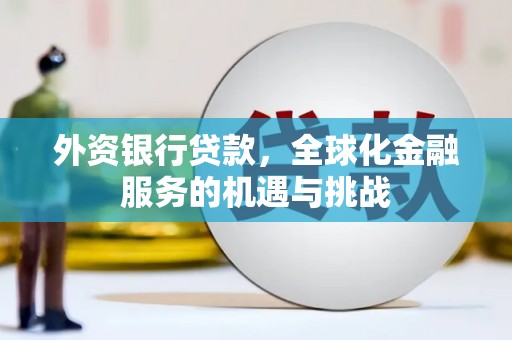 桦南外资银行贷款，全球化金融服务的机遇与挑战
