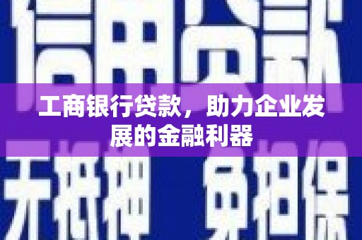 桦南工商银行贷款，助力企业发展的金融利器