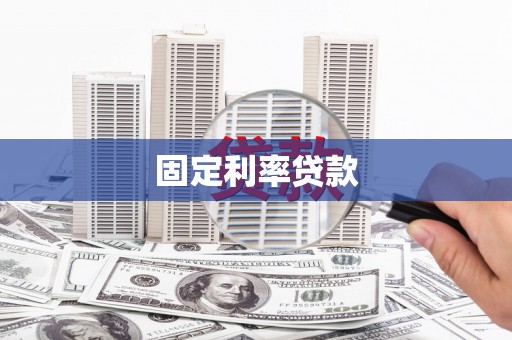 桦南固定利率贷款